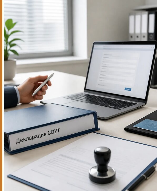 Подача декларации СОУТ в Борисоглебске от 3641 р. | Авеста ОТиПБ