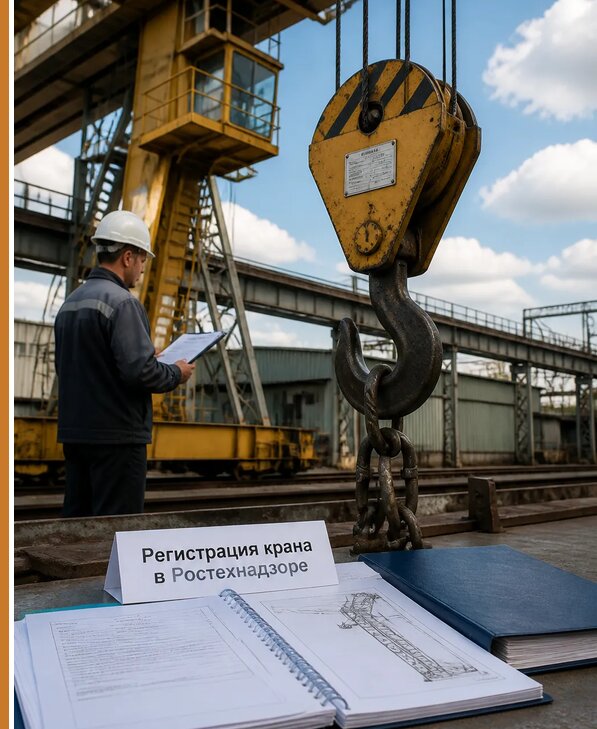 Регистрация крана в Ростехнадзоре в Борисоглебске от 15606 р. | Авеста ОТиПБ
